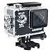 ABLEGRID AG9000 30-meter Waterproof 16MP 2.0 inch WIFI Ultra-HD 4K Sports Action Camera with 170° wide Angle Lens Black