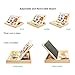 Diwenhouse Toddler Puzzles Wooden Magnetic Board, Kids Toys Educational Travel Puzzle Games Double Sided Drawing Easel for Boys and Girls (Forest)