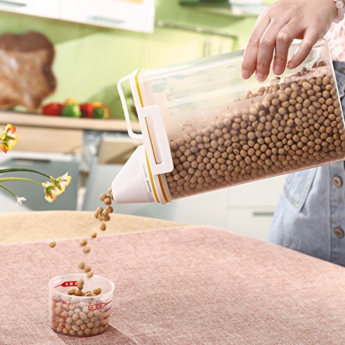 Storage Boxes/Storage Jars and Canisters/Food Storage, Kitchen Storage Boxes Plastic m Barrels of Damp Food Dry Grain Storage Tank Seal, set of 3