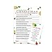 Christmas Trivia Game Fun Party Activity for Adults, Office, Group, Thanksgiving, Holiday Movie and Song Questions, 25 Guest Pack, 5x7 Cards, Version 1