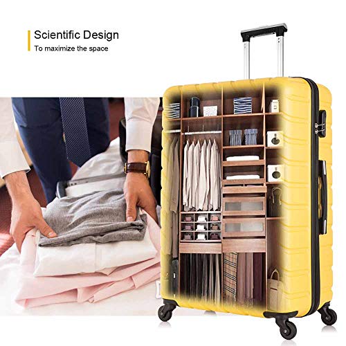 4 piece luggage set with spinner wheels luggage carry on hardshell