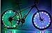 BRIONAC Bike Wheel Lights LED Bike Spoke Decoration Automatic Lighting Light Sensitive Feature Added Waterproof Bicycle Tire Lights with Batteries Included Ultra Bright