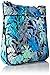 Vera Bradley Women's Cotton Triple Zip Hipster Crossbody Purse, Camofloral, One Size