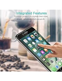 [paquete de 3] iPhone 7 Plus Protector de visualización, LK [Vidrio Templado] [Funda Friendly] doubledefence tecnología [alineación marco fácil instalación] [3d Touch] con Garantía de reemplazo de por vida