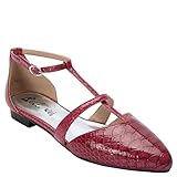 Bellini Women's Passion Slip On T-strap Fashion Flats
