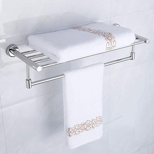 Bath Rooms with Shower Washroom Rack Shelf On The Wall of The Corner