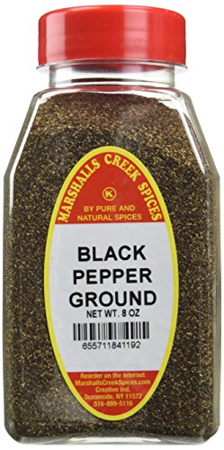 Black Pepper Ground Freshly Packed In Large Jars Spices Herbs Seasonings 8 Ounce Lazada Singapore