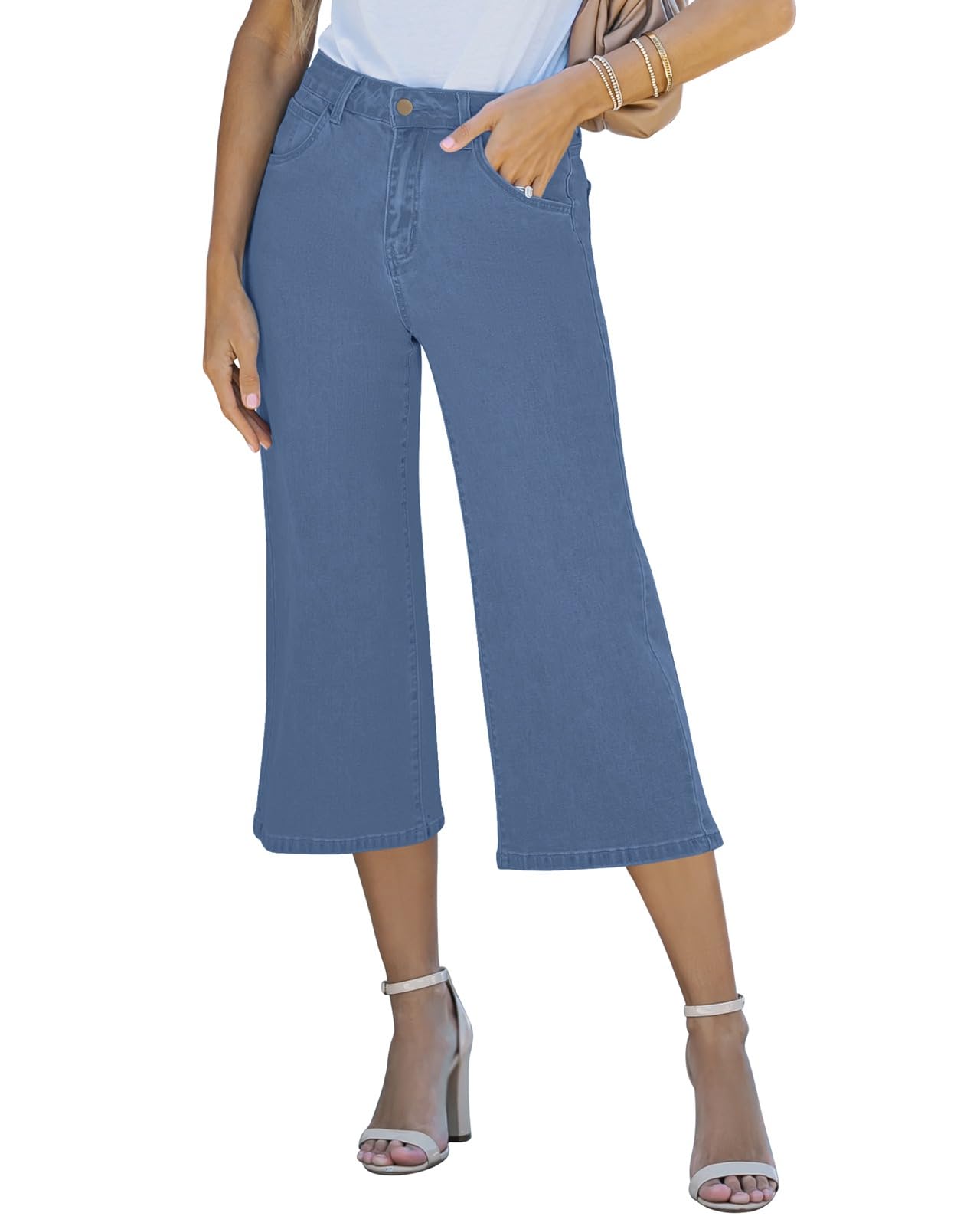 Vetinee High Waisted Jeans Straight Leg Jeans for Women Jeans for Women ...