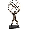 VERONESE Atlas Carrying The Celestial Spheres Statue 9 Inch Tall