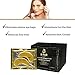Anti Aging Eye Mask Gold Eye Mask Eye Pads Under Eye Wrinkle Reducer Crystal Collagen Gold Powder Eye Mask 24 karat gold eye treatment mask Eye Wrinkle Mask Eye Gel Best Eye Mask Eye patches 15 count