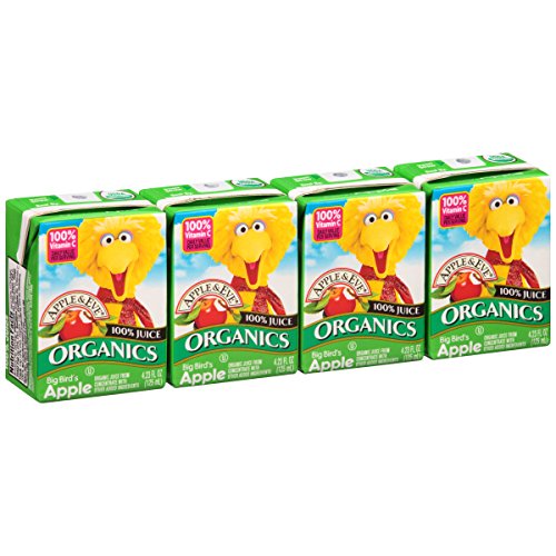 Apple & Eve Sesame Street Organics, Big Bird's Apple 4.23 Fluid-oz., 36 Count