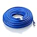 Cable Matters 10Gbps Snagless Long Shielded Cat 6A Ethernet Cable - 100ft, Cat 6A Cable, Cat6A Cord, Ethernet Cord, Blue