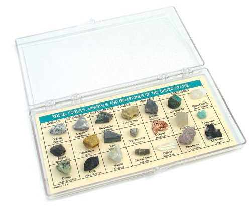image for Educational Innovations Rocks, Fossils, Minerals, & Gemstones of the U