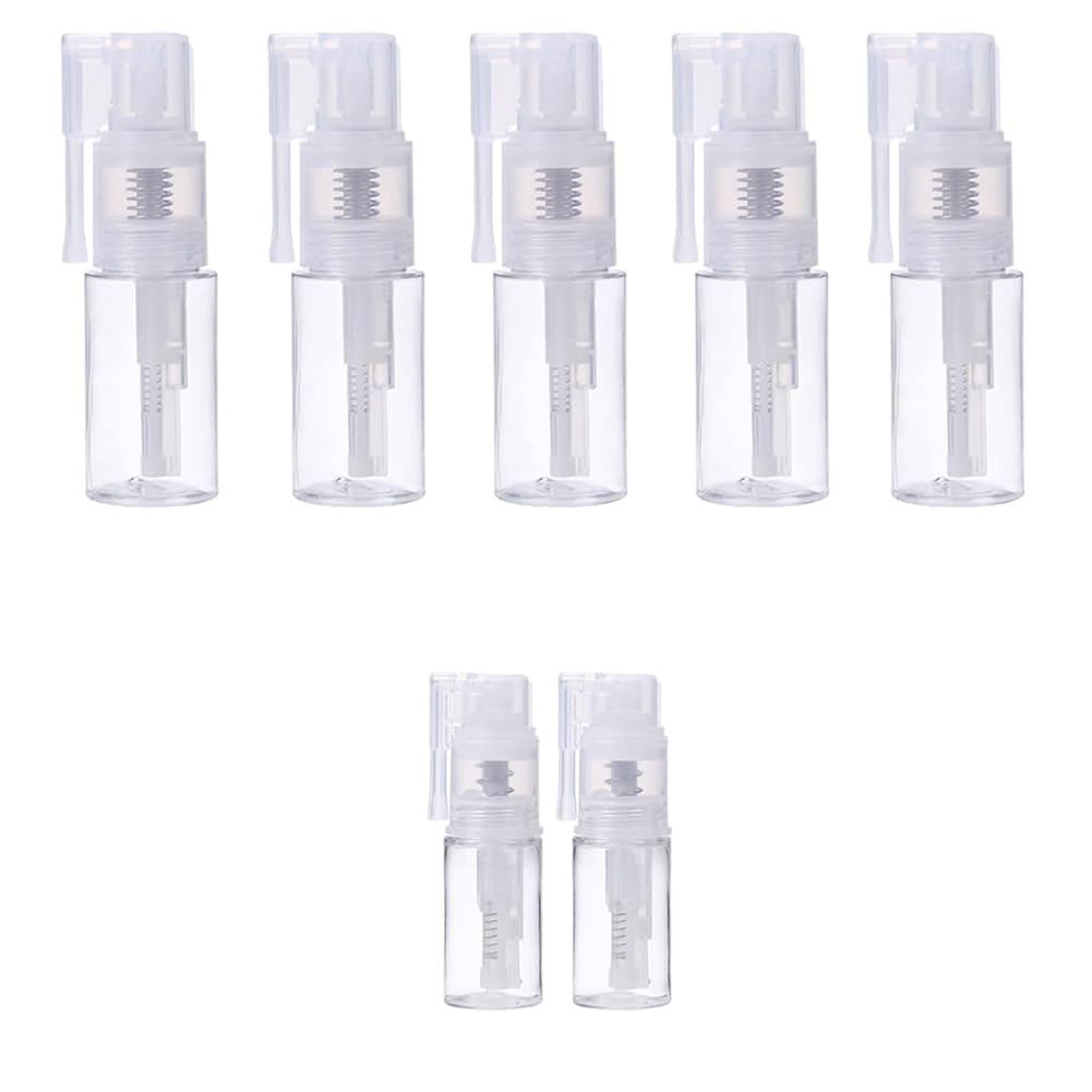 Stroagymoon 8Pcs Glitter Duster Sprayer Set Kit 6Pcs 35Ml and 2Pcs 14Ml Bottles Multi-Purpose Bottle