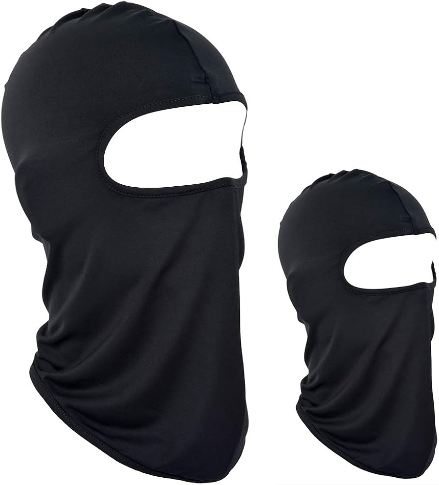 VIVOTE Lycra Balaclava Face Mask Motorcycle Cycling Outdoor Sports 2 Pack