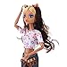 chinatera Children Toy Monster Long Hair Doll Head Plastics DIY Doll Accessories Gift Handmade Fashion Wig