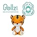 Bellzi Orange Tiger Cute Stuffed Animal Plush Toy - Adorable Soft Tiger Toy Plushies and Gifts - Perfect Present for Kids, Babies, Toddlers - Tiggri