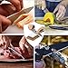 SUNER POWER Professional Dual 1000/6000 Japanese Grit Whetstone-Knife Sharpening Stone Kit Included Non-Slip Bamboo Base & Angle Guide-Perfe, large, White-Blue