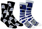 Star Wars Mens Casual Crew Socks 2 & 3 Pair Pack (One Size, R2D2 Multi)