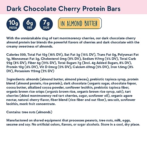 thumbnail image 2 of Dark Chocolate Almond Cherry Chocolate Bar 2 of 13