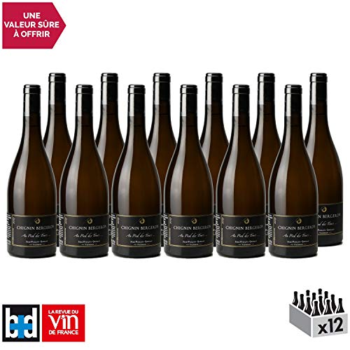 Vin de Savoie Chignin Bergeron Au Pied des Tours Blanc 2017 - Domaine Jean-François Quénard - Vin AOC Blanc de Savoie…