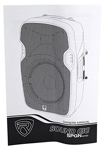 Rockville SPGN128 12 Inches Passive 1200W DJ PA Speaker ABS Lightweight Cabinet 8 Ohm - Thumbnail 7