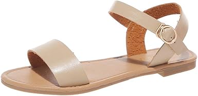 single buckle sandals