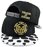 Anime One Piece Cosplay Canvas Snapback Cap Hip Hop Baseball Sports Hat