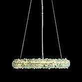 Turquoise LED Chandelier by Golden Lighting