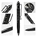 Best Tactical pens self defense - Aluminum Aircraft glass breaker pen - Survival pen - Breaker Impromptu (Black) Portable Tool Multifunctional tactical pen surefire Sminiker Defence New