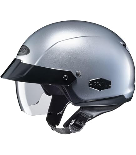 HJC Unisex Adult is-Cruiser Solid White Half Helmet 0824-0109-08 : Automotive