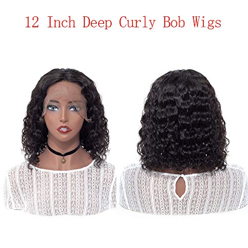 BLY-Bob-Curly-Human-Hair-Lace-Front-Wigs-Short-Deep-Wave-Curly-Hair-13x4-Lace-Part-150-Density-Pre-Plucked-with-Baby-Hair-Natural-Hairline-12-inch-Deep-Curly-Bob