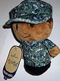 Hallmark 1KDD8028 Itty Bitty Blue Military Camo Girl