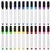 Boao 24 Pcs Magnetic Dry Erase Markers with Erasers Cap, 8 Assorted Colors Whiteboard Markers Low Odor Fine Tip Whiteboard Pens Colorful Erasable Marker for Calendar Boards