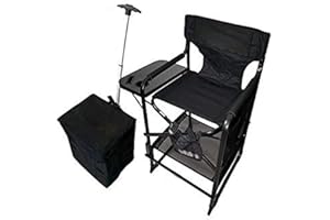 TUSCANY PRO TUSCANYPRO MakeUp Artist"Big Daddy" HEAVY DUTY Tall PRO Chair-10 Years Warranty PRODUCT-A BONUS MAKE UP CASE INCLUDED WITH YOUR CHAIR!!!BIGGER,WIDER AND BETTER-350 Lb/Max Weight Cap.