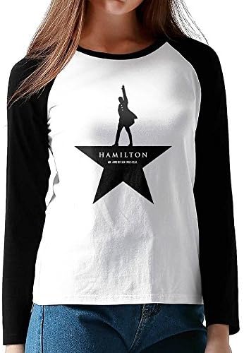 Fashion Designed Boston Hamilton Logo Long Sleeve Baseball T Shirt