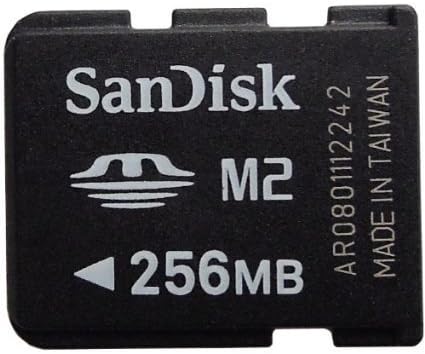 256mb Sandisk M2 Memory Stick Micro Card Sdmsm2-256 Genuine for Sony Phones Ship Worldwide Fast Shipping by GIFTKUNG