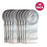 Crucial Vacuum Replacement 6 QT Vac Bags Part # PKBP10 - Compatible with Oreck Models XLPRO6, XLPRO6A, XLPRO6Z, OR1006 - Commercial Backpack 6-Quart Vacuum Bags - Disposable Debris Bag (10 Pack)