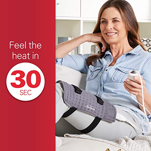 Sunbeam Wrapping Heating Pad for Fast Pain Relief, Small XpressHeat, 6