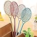 Iuhan 4PCS Cute Tennis Racket Pens Creative Office Stationery Student Gift Party Supplies Writing Pen (A, C)