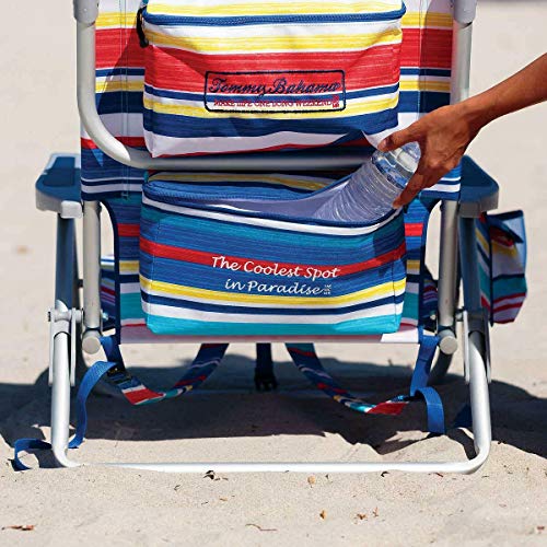 Tommy Bahama Backpack Cooler Chair (Multicolored Stripe) New