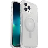 OtterBox iPhone 13 Pro Max and iPhone 12 Pro Max Symmetry Series+ Case - Stardust , ultra-sleek, snaps to MagSafe, raised edges protect camera &amp; screen
