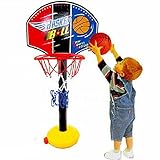 Ikevan Hot Selling 1Set Children's Sports Goods Plastic Mini Basketball Stands& Basketball Combination Kids Toy