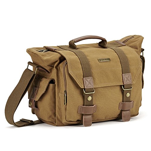 Slr camera camera evecase large canvas messenger slr/ds…