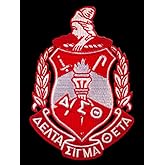 Delta Sigma Theta Sorority Shield Cotton Emblem Patch 3"