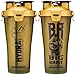 Hydra Cup - 36oz High Performance Dual Shaker Bottle, 2 in 1, 14oz + 22oz, Leak Proof, Awesome Colors, Patented PRE + Protein Shaker Cup, Save Time & Be Prepared, Big Ramy Army