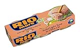 Rio Mare | Solid Light Tuna in Olive Oil | 3 oz (80 g) Can | 3 Pack - Canned Italian Tuna Fish, Tonno, Wild Caught Yellowfin & Skipjack, Sustainable