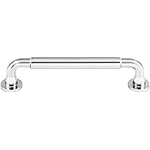 Top Knobs TK823PC Serene Collection 5-1/16" Lily Pull, Polished Chrome