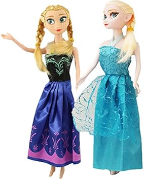 Tickles Anna Elsha Frozen Doll Toy 28cm
