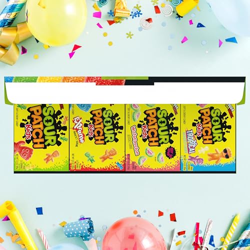 SOUR PATCH KIDS SOFT & CHEWY CANDY VARIETY PACK LARGE GIFT BOX, BULK CANDY, 8-3.5 OZ BOXES